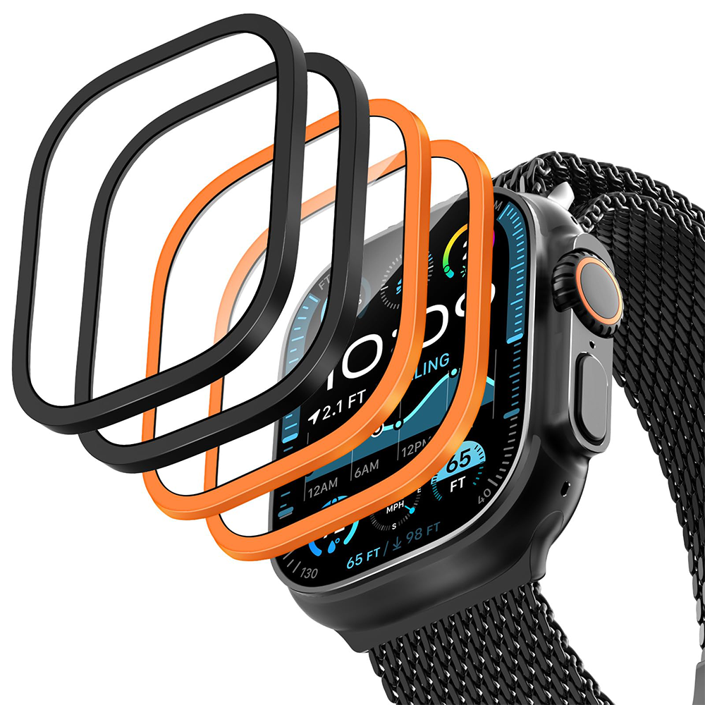 Smartwatch Apple Watches For Women - 2PCS Titanium Metal Frame for Apple