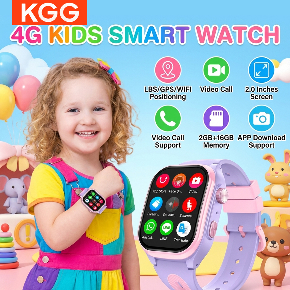Smartwatch Watches For Kid Boy With Gps - 4G Kids Smart Watch Phone 2.0