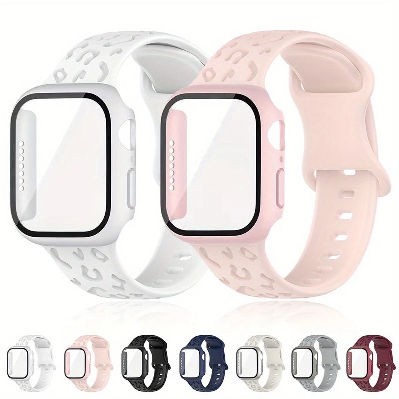 Iwatch Smartwatch Series 7 - Glass+Case+Strap for Apple Watch Band 45mm