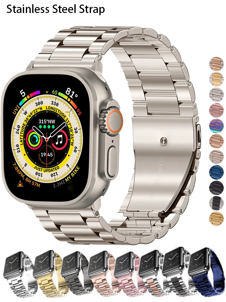 Smartwatch Apple Watches For Women - Metal strap For Apple watch Ultra
