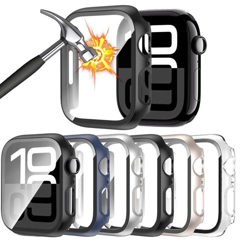 Tempered Glass+Case For Apple  – Iwatch Smartwatch Series 7 recenzja i cena