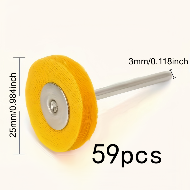59Pcs 3mm Yellow Polishing Clo – Watch Polishing Cloth recenzja i cena
