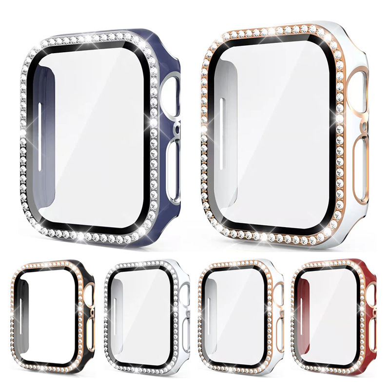 Bling Glass+Cover For Apple Wa – Iwatch Smartwatch Series 7 recenzja i cena