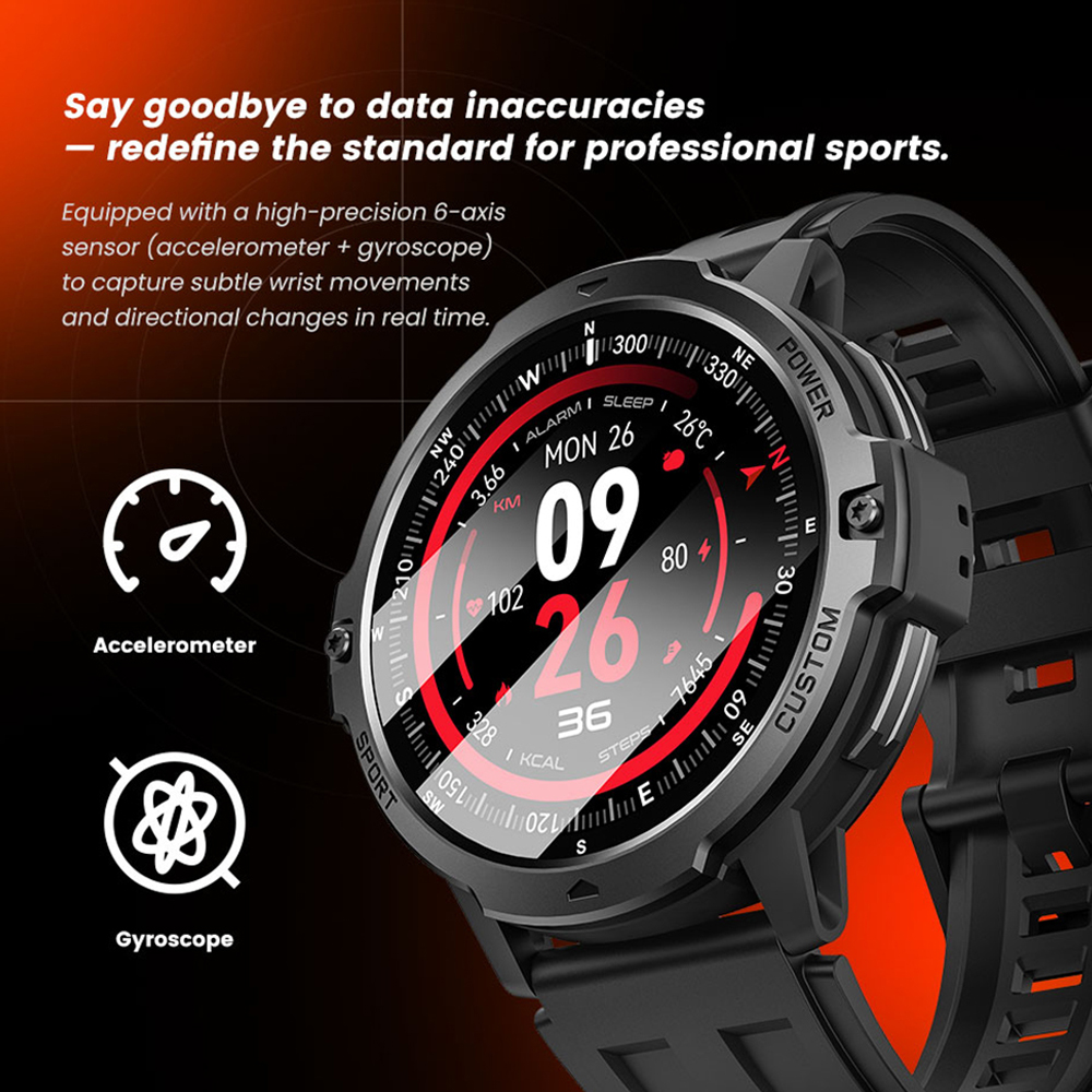 Outdoor GPS Sports SmartWatch  – Smartwatch Running Watches For Men recenzja i cena