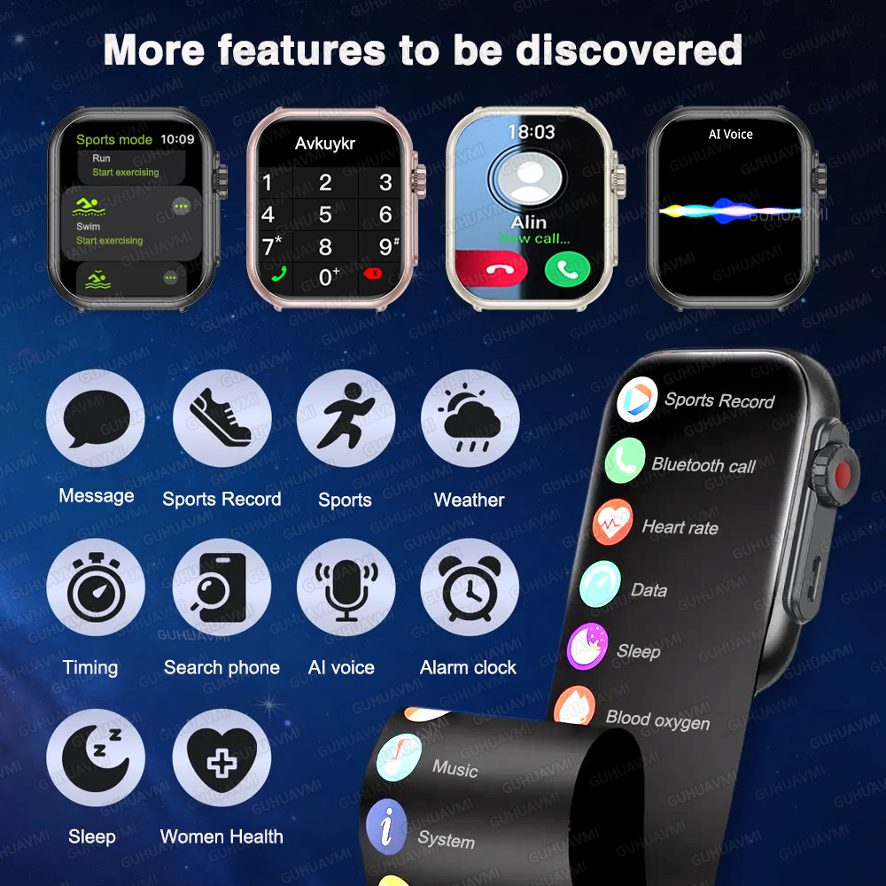 For IOS Watch Ultra 2 SE Men W – Smartwatch Watches For Women Brands recenzja i cena