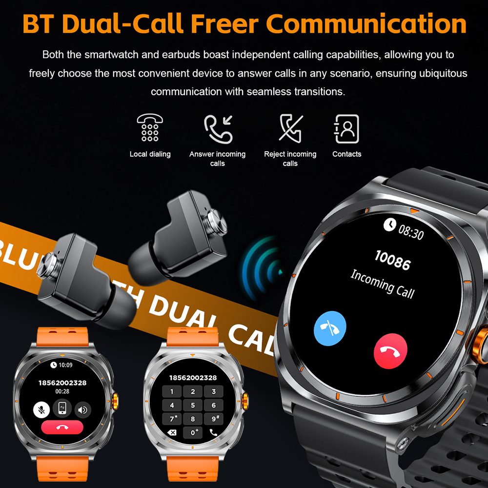 2026 hot Watch Wireless Earpho – Smartwatch Running Watches For Men recenzja i cena