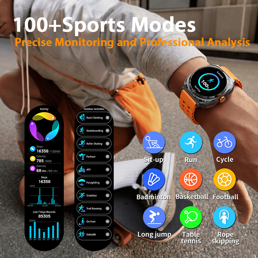 2026 hot Watch Wireless Earpho – Smartwatch Running Watches For Men recenzja i cena