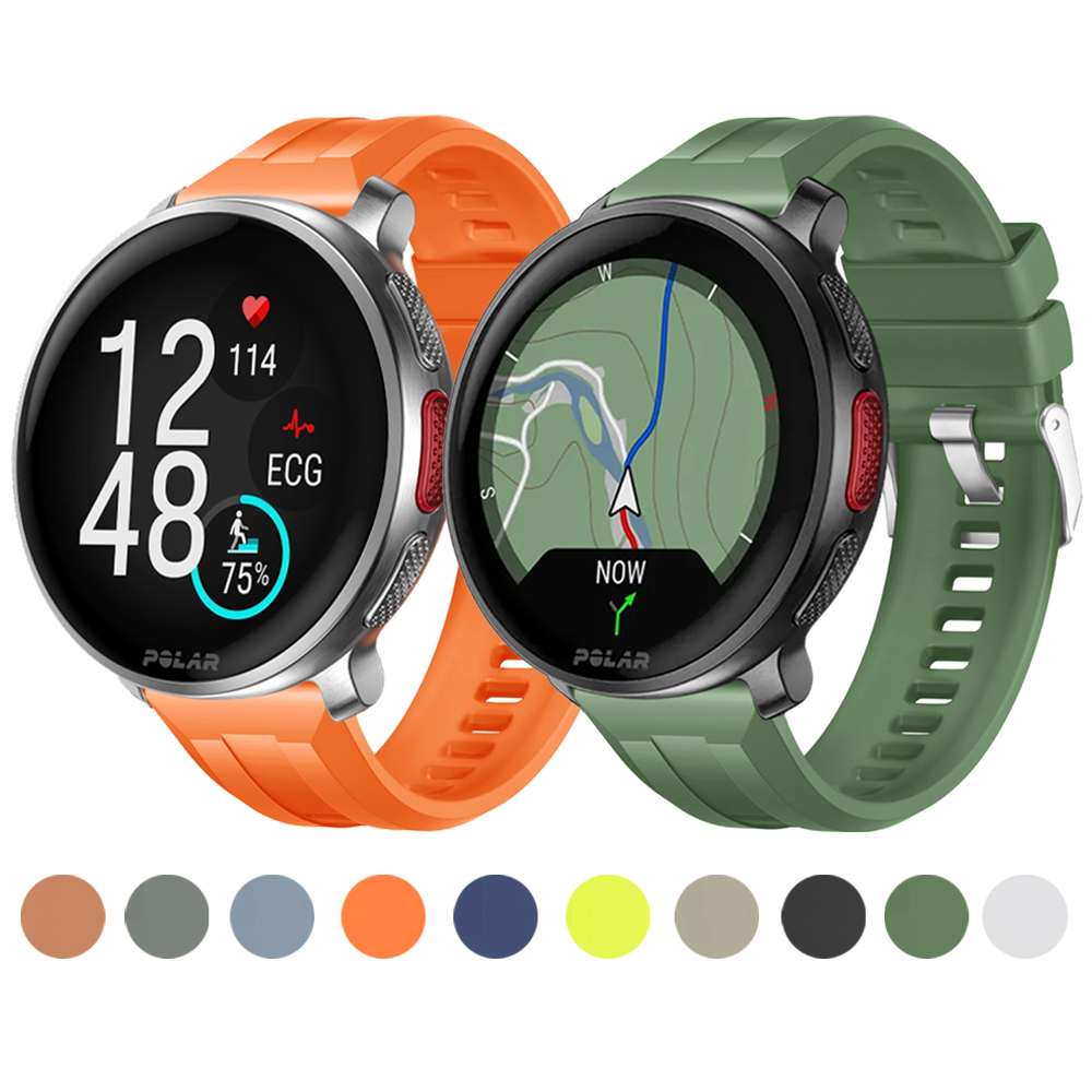 22mm Silicone Strap For Polar  – Titan Watches Smartwatch recenzja i cena