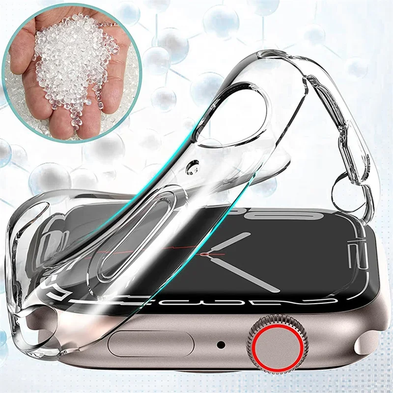 Transparent Cover For Apple Wa – Iwatch Smartwatch Series 7 recenzja i cena