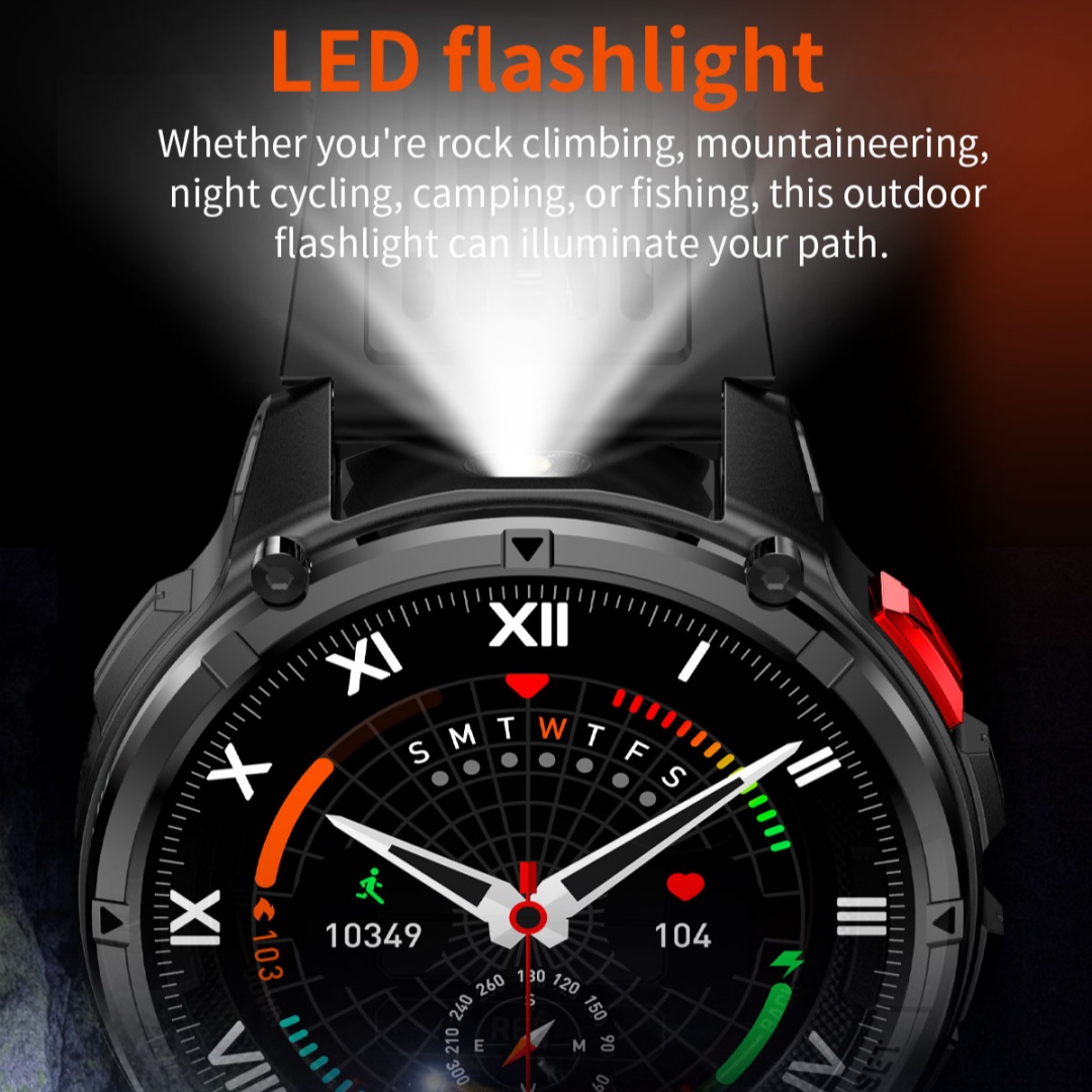New T-Rex3 Pro 1100mAh Battery – Smartwatch Running Watches For Men recenzja i cena