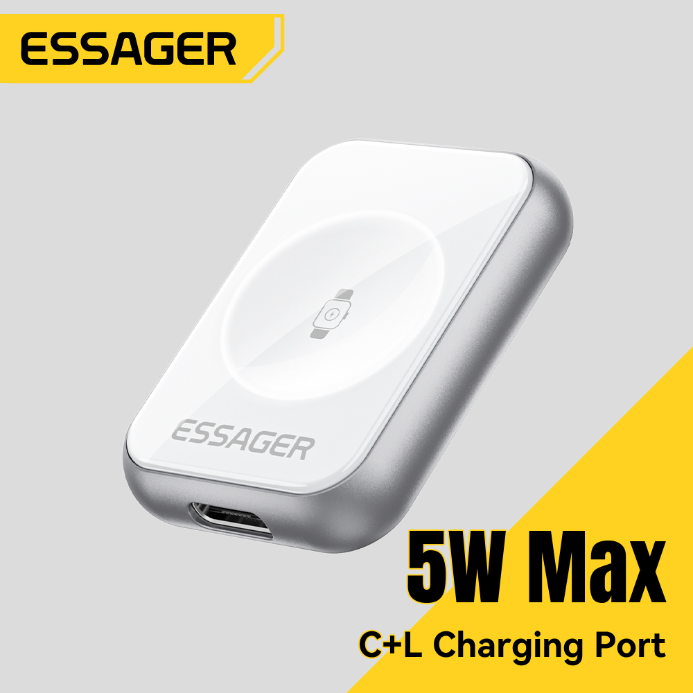 Essager 5W Magnetic Wireless C – Watch 7 Smartwatch Iphone recenzja i cena