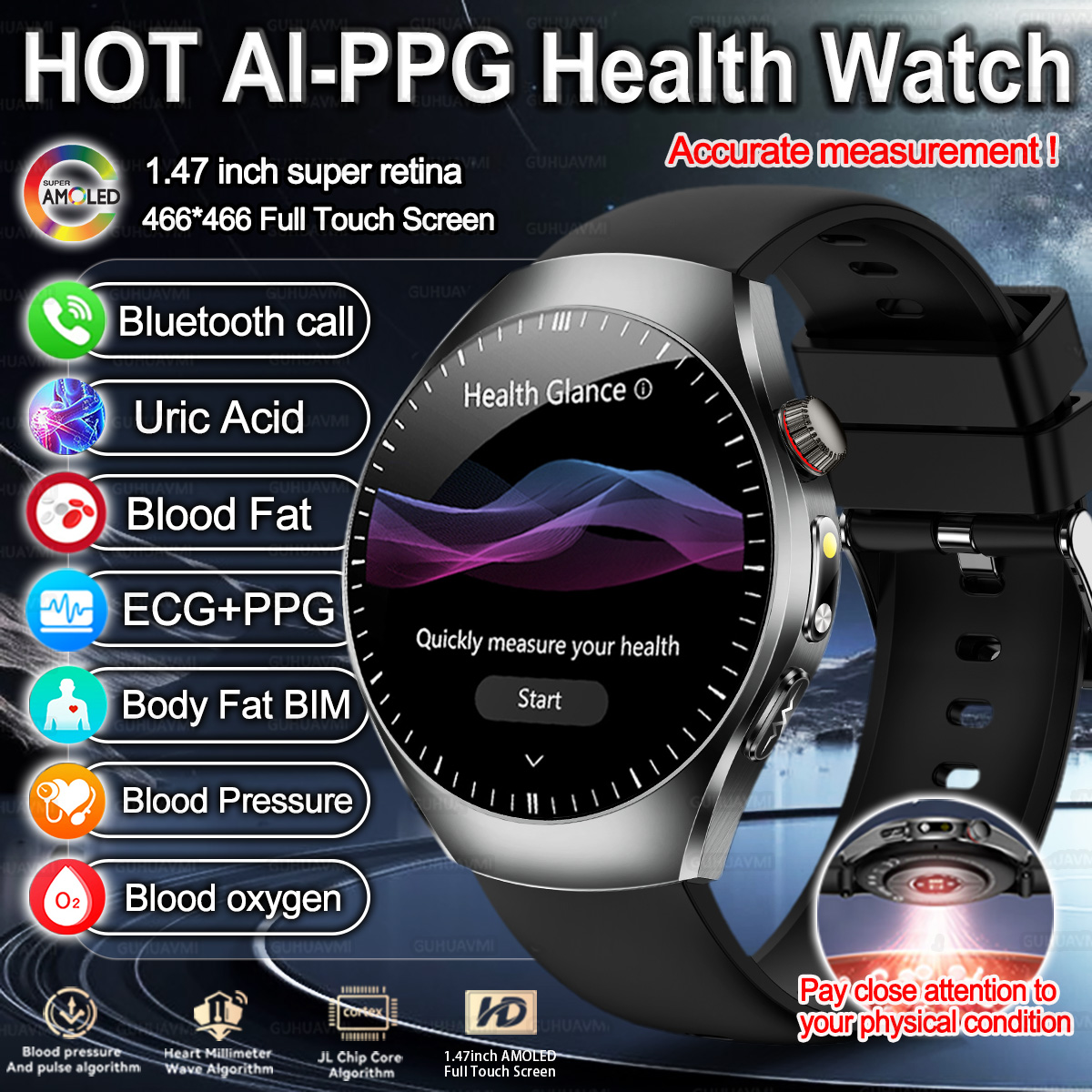 New Brand 2026 upgrade Health  – Smartwatch Watches For Women Brands recenzja i cena