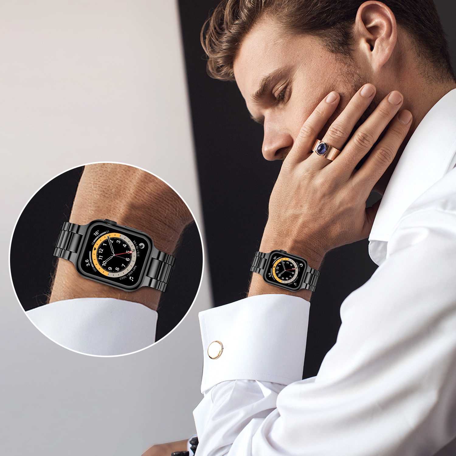 Stainless Steel Strap For Appl – Smartwatch Apple Watches For Women recenzja i cena