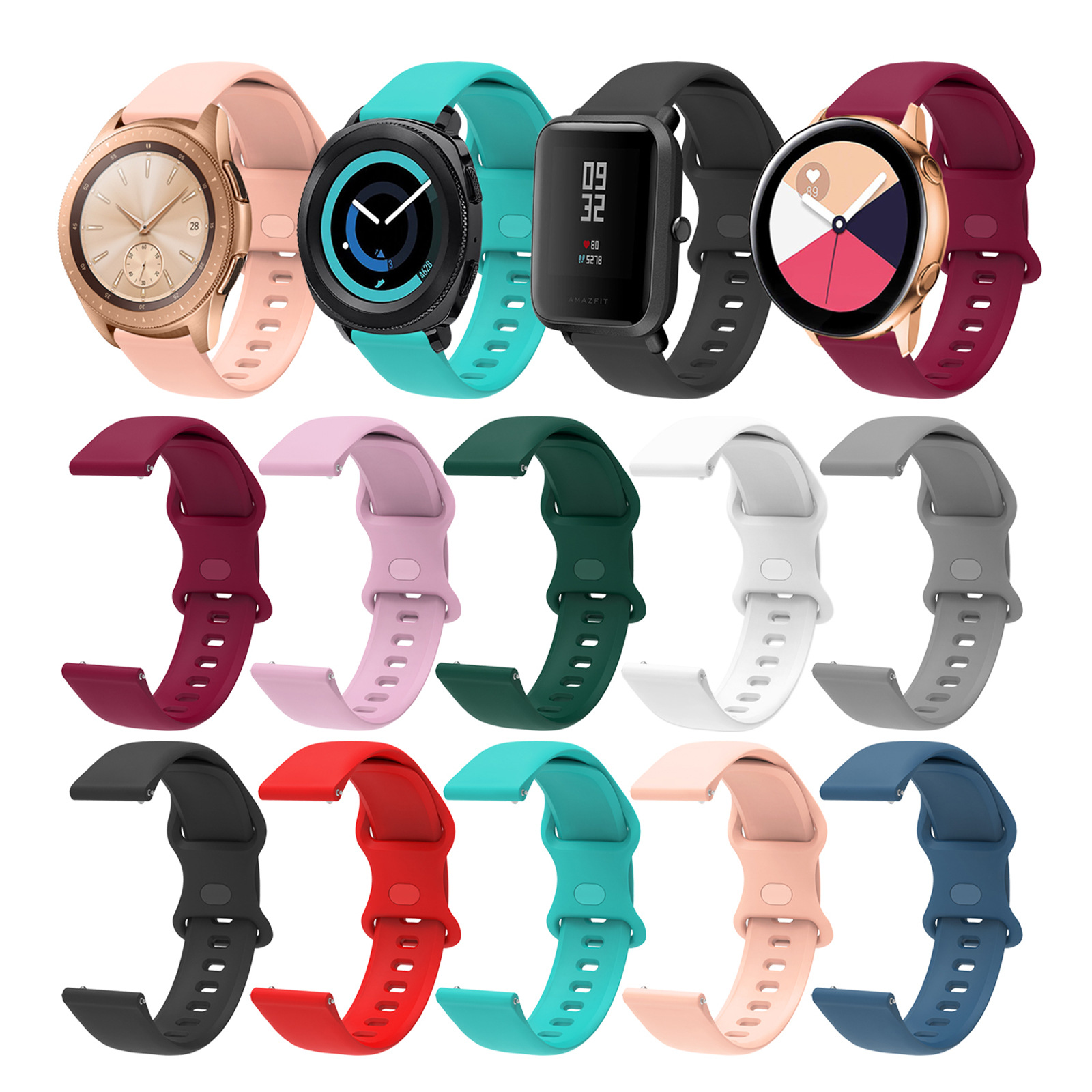 20mm 22mm Silicone wristband F – Titan Watches Smartwatch recenzja i cena