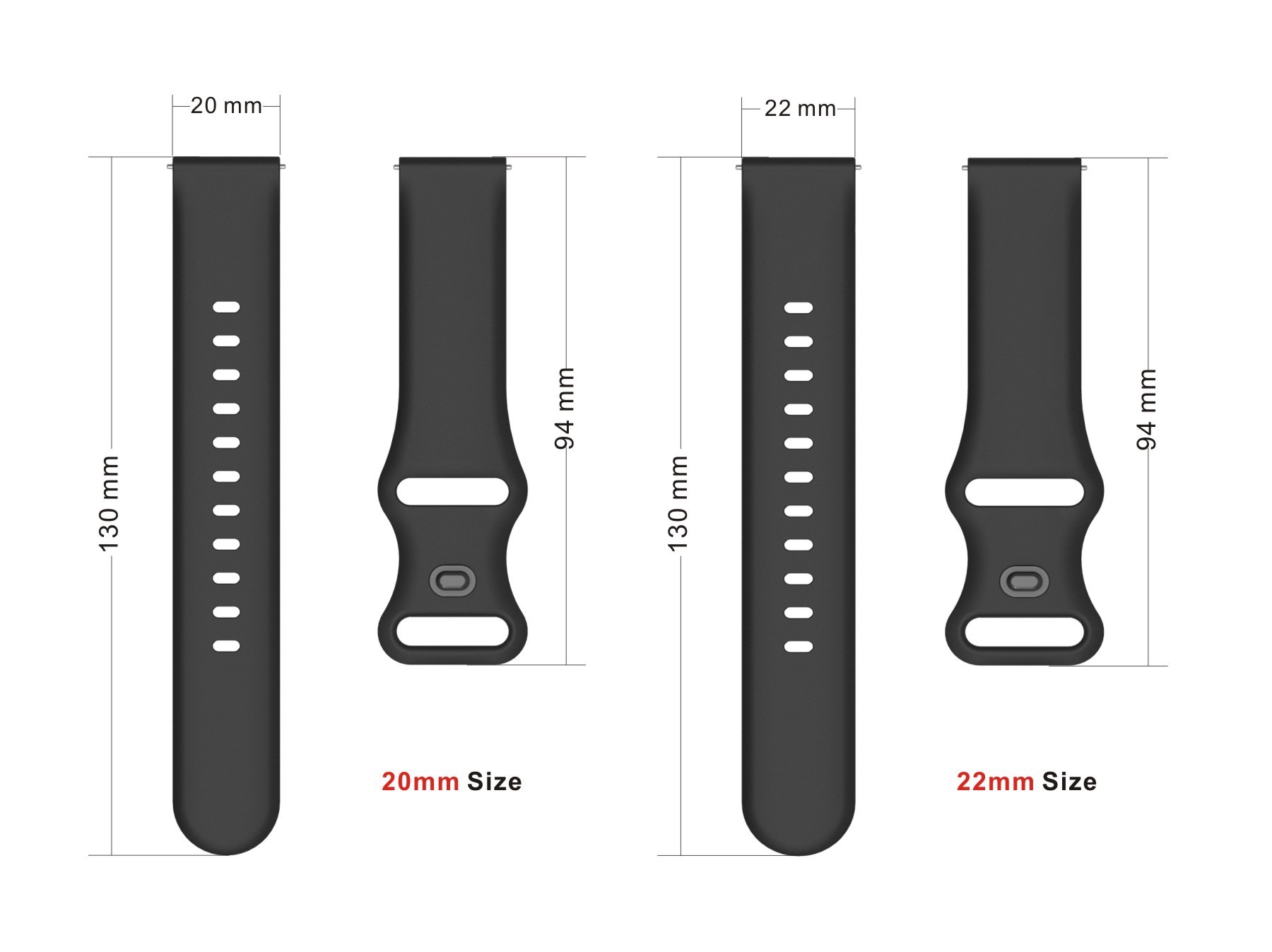 20mm 22mm Silicone wristband F – Titan Watches Smartwatch recenzja i cena