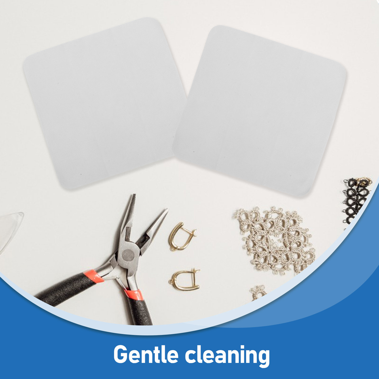 10Pcs Suede Jewelry Cleaning C – Watch Polishing Cloth recenzja i cena