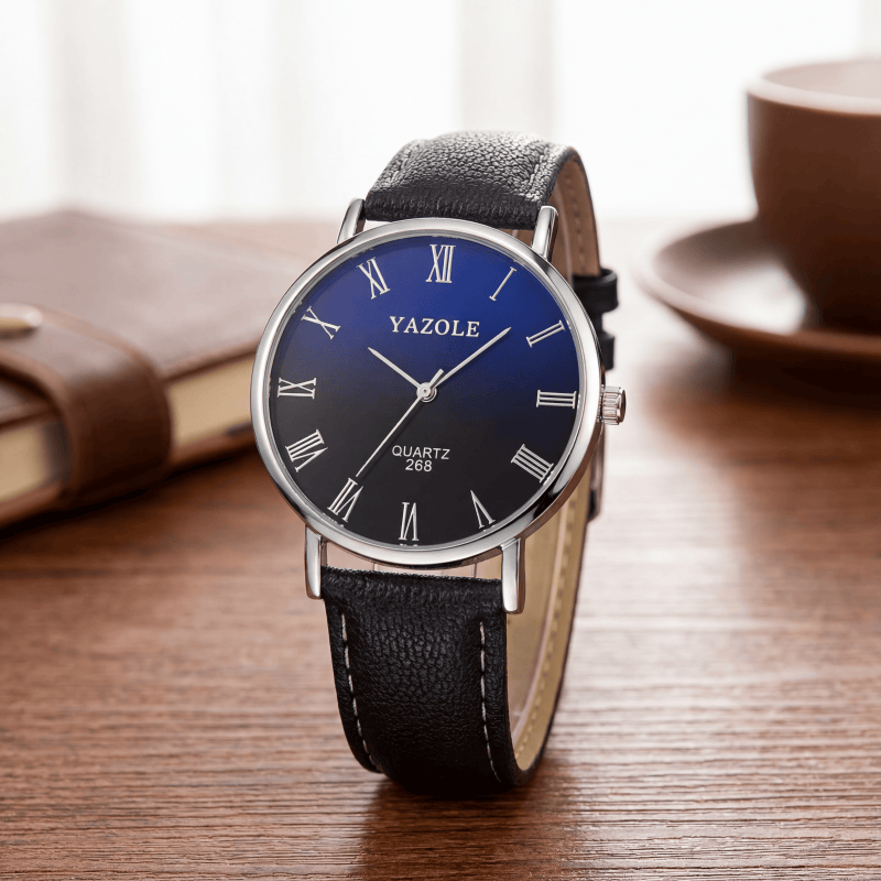 YAZOLE Minimalist Quartz Watch – Smartwatch Branded Watches For Men recenzja i cena