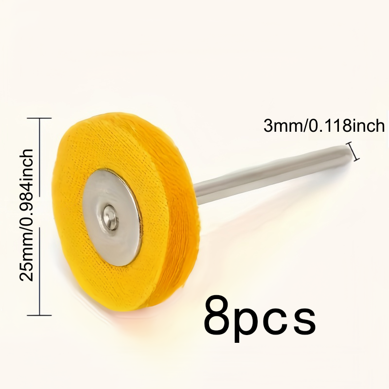 8Pcs 3mm Yellow Polishing Clot – Watch Polishing Cloth recenzja i cena