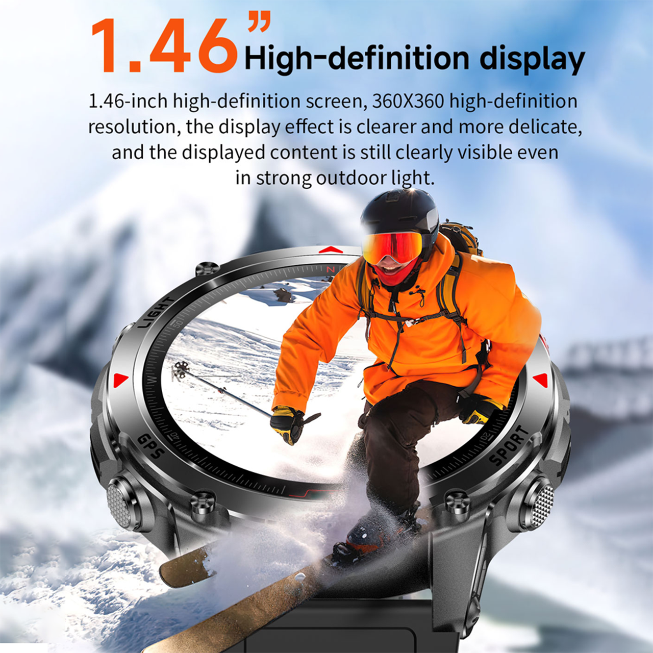 2026New Professional GPS Sport – Smartwatch Running Watches For Men recenzja i cena