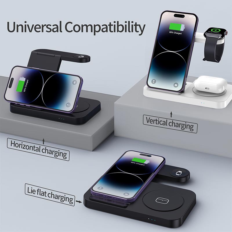 4 in 1 Foldable Wireless Charg – Watch 7 Smartwatch Iphone recenzja i cena