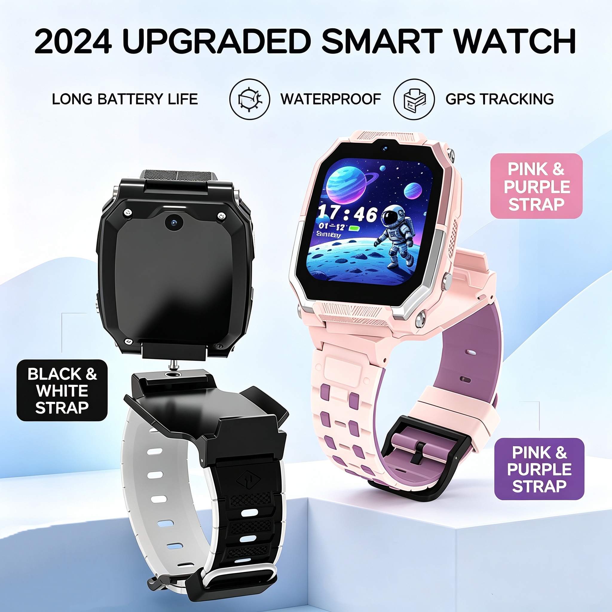 2026 New Kids 4G Sim Card Smar – Smartwatch Watches For Kid Boy With Gps recenzja i cena