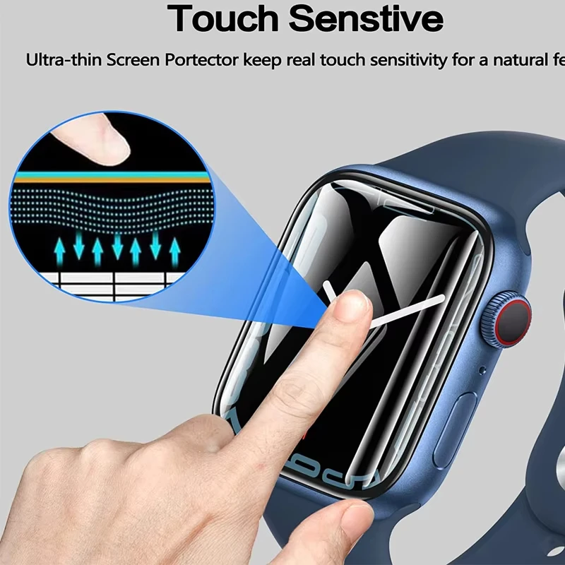 Protector Film For Apple Watch – Iwatch Smartwatch Series 7 recenzja i cena