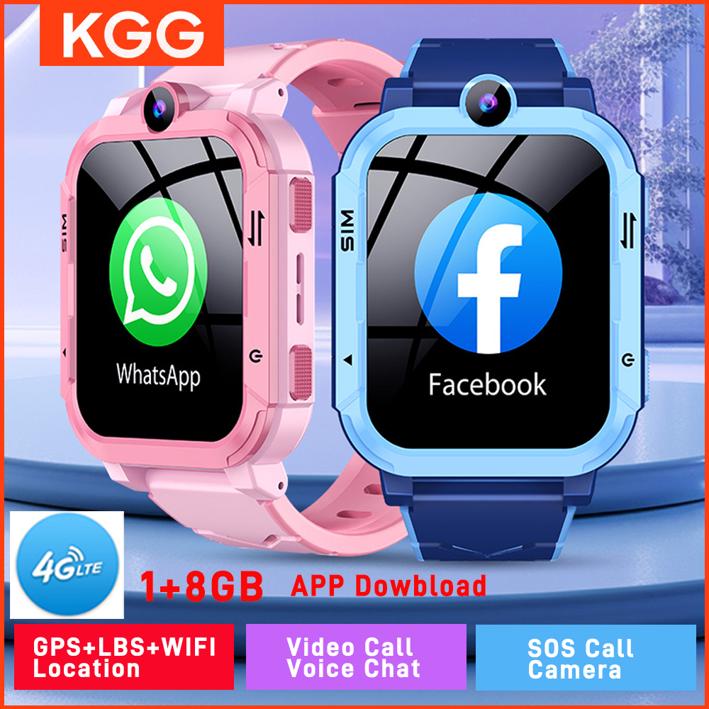 4G Kids Smart Watch 1+8GB GPS  – Smartwatch Watches For Kid Boy With Gps recenzja i cena