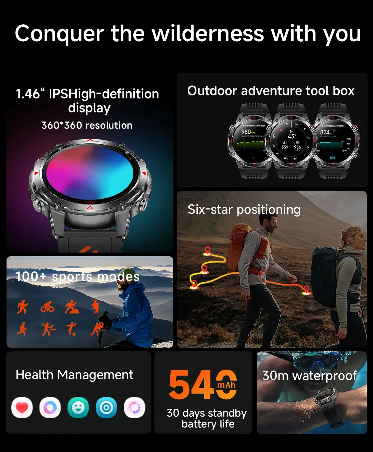 2025 New Professional GPS Spor – Smartwatch Running Watches For Men recenzja i cena