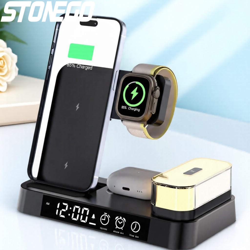 30W Foldable Wireless Charger  – Watch 7 Smartwatch Iphone recenzja i cena