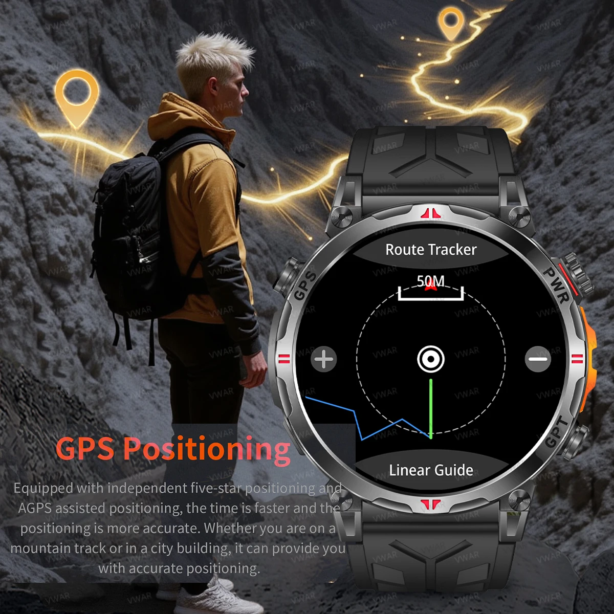 2025 New VWAR Air5 Ultra GPS S – Watch Vs Amazfit recenzja i cena