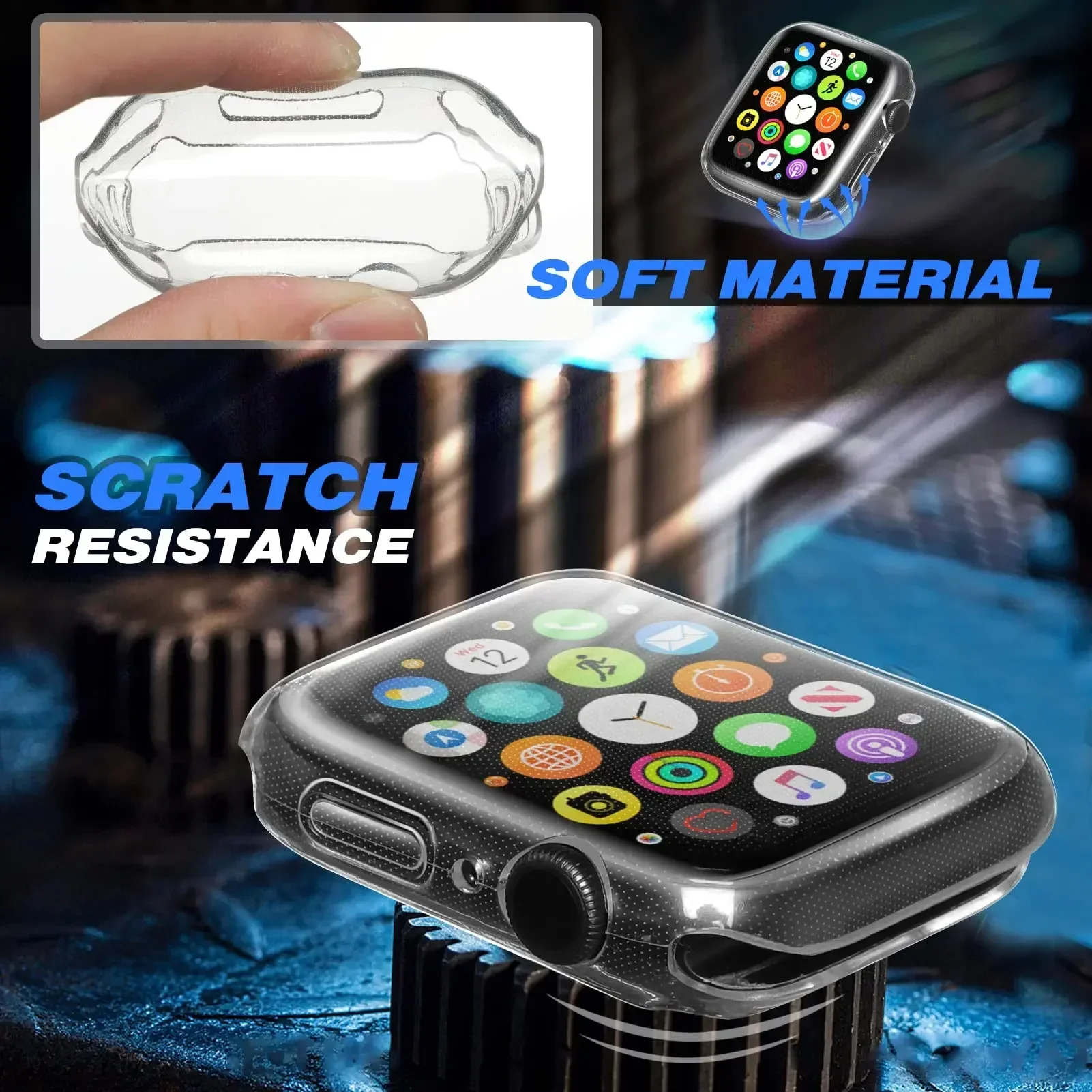 Cover For Apple Watch Case 44m – Smartwatch Apple Watches For Women recenzja i cena