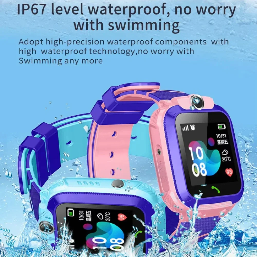 Lenovo Q12 Children's Smart Wa – Smartwatch Watches For Kid Boy With Gps recenzja i cena