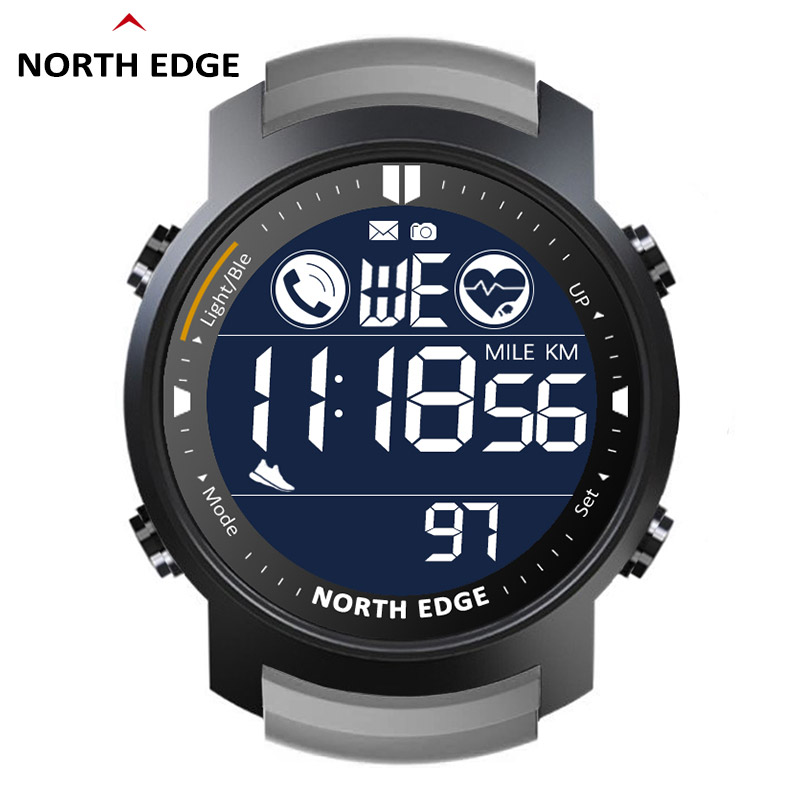 NORTH EDGE Smart Watch Men Hea – Smartwatch Running Watches For Men recenzja i cena