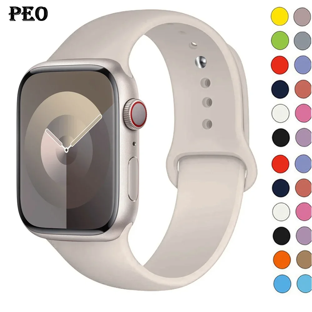 Silicone Band For Apple Watch  – Smartwatch Apple Watches For Women recenzja i cena