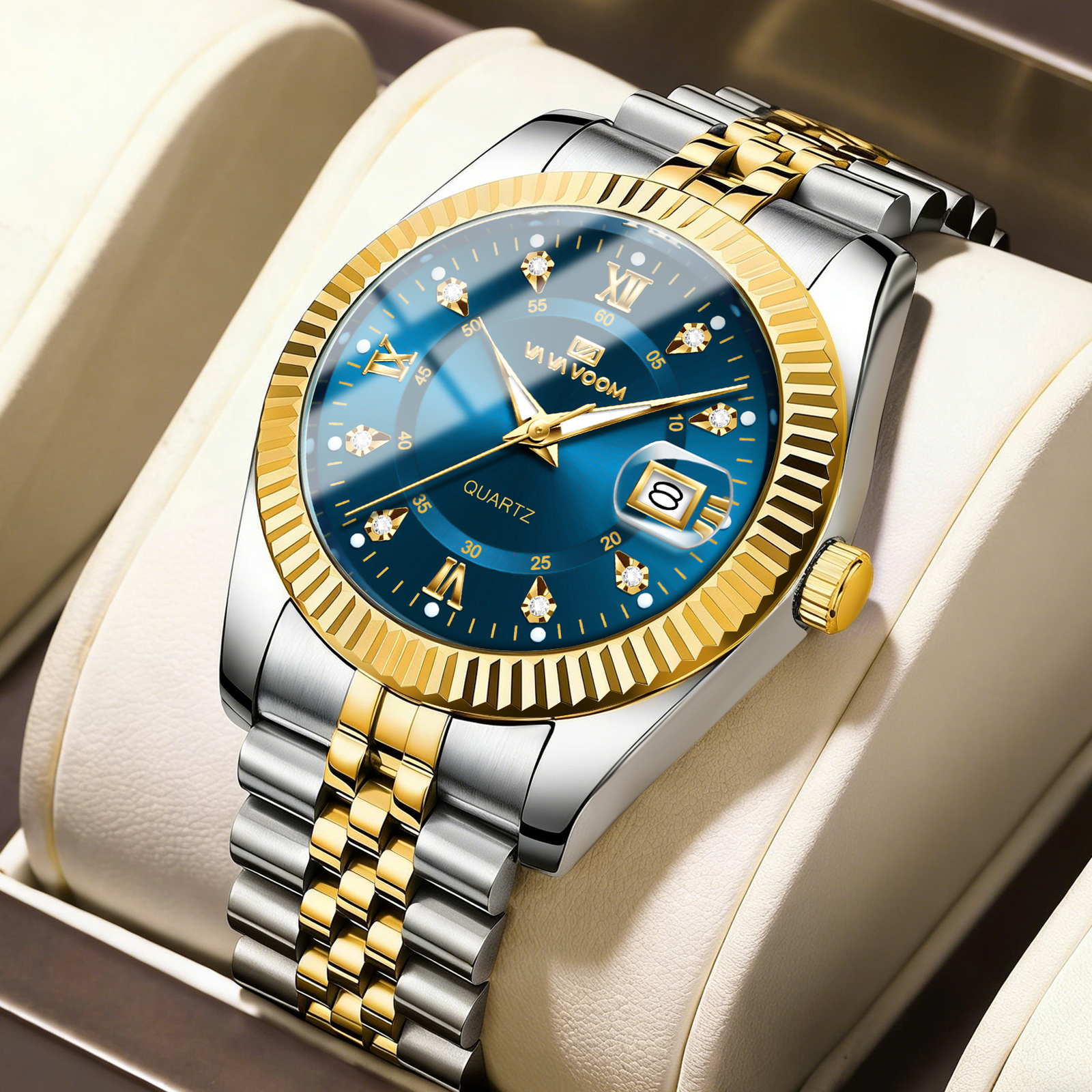 VA VA VOOM Brand Men Luxury Wa – Smartwatch Branded Watches For Men recenzja i cena