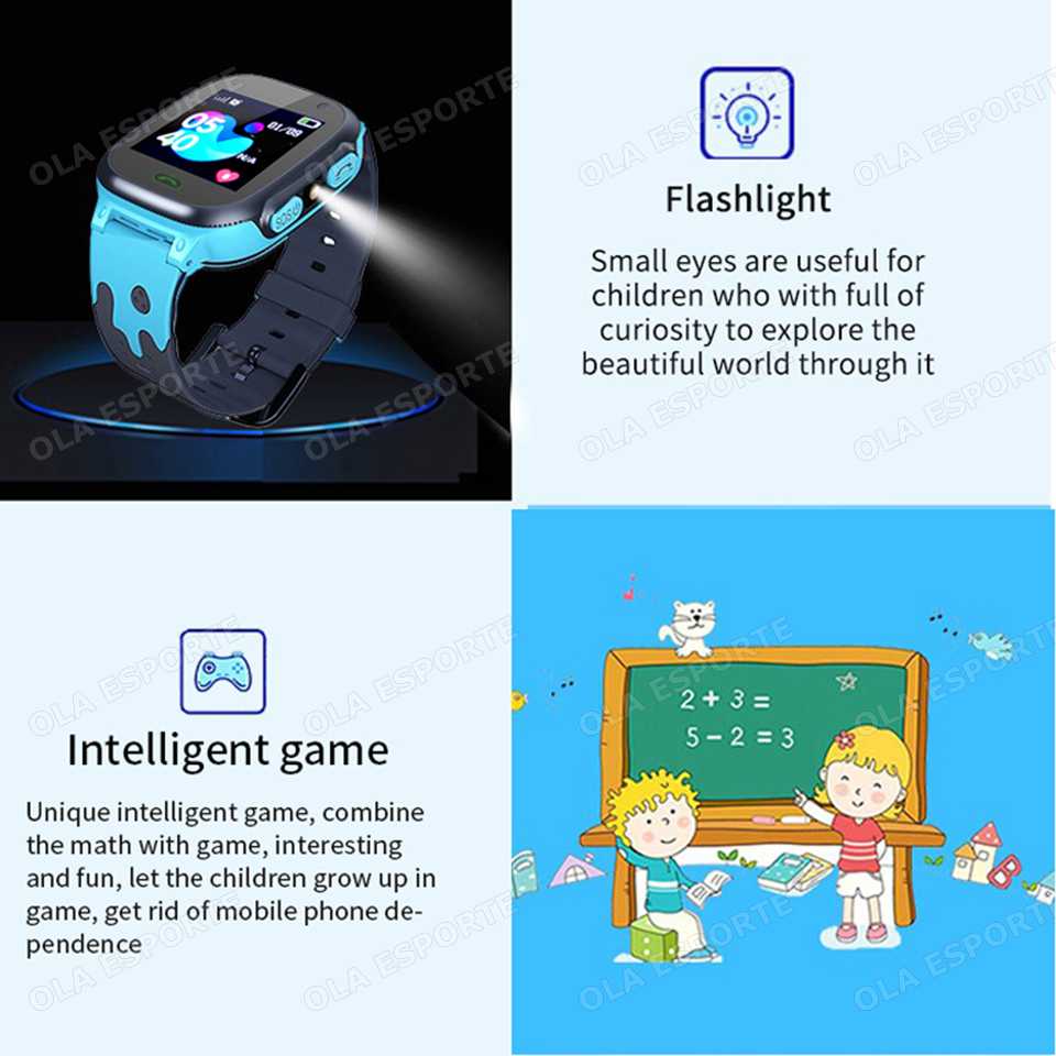 2025 New Kids Smart Watch Chil – Smartwatch Watches For Kid Boy With Gps recenzja i cena