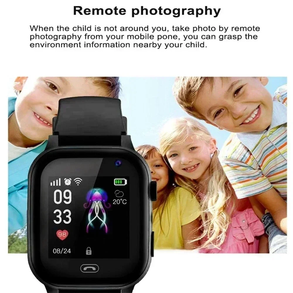 Lenovo Kids Smart Watch SOS Wi – Smartwatch Watches For Kid Boy With Gps recenzja i cena