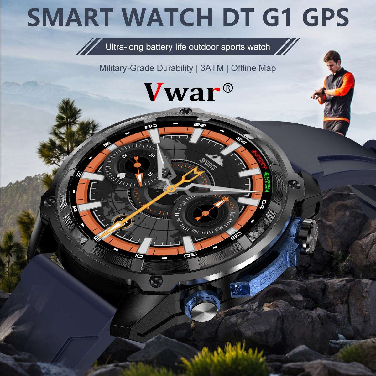2025 NEW GPS Smart Watch with  – Watch Vs Amazfit recenzja i cena