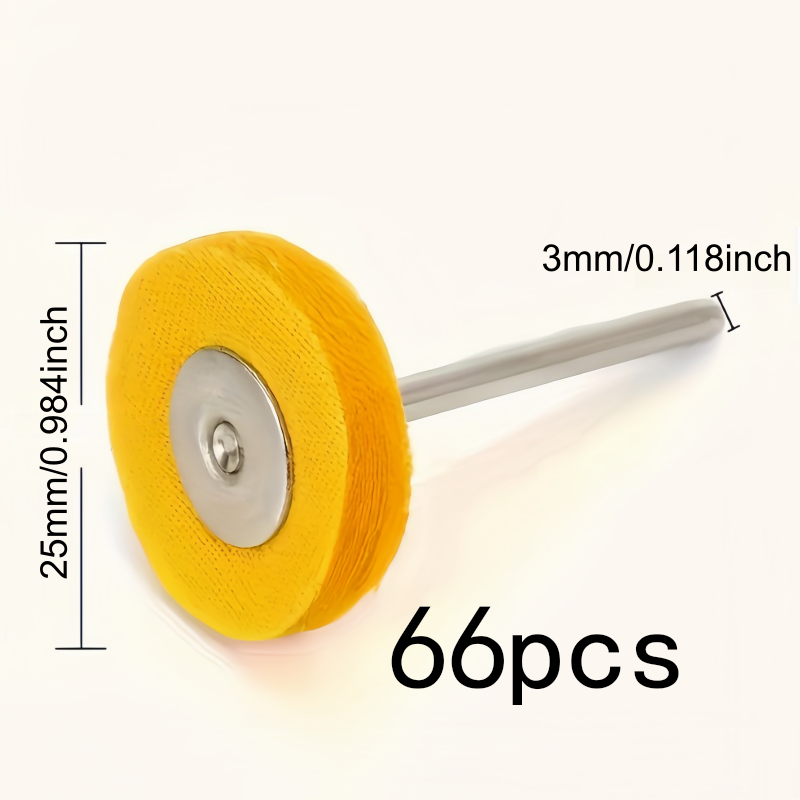 66Pcs 3mm Yellow Polishing Clo – Watch Polishing Cloth recenzja i cena