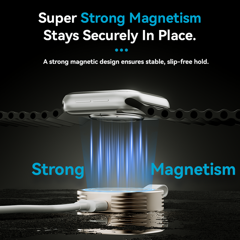 VYVYLABS 2.5W Magnetic Charger – Watch 7 Smartwatch Iphone recenzja i cena