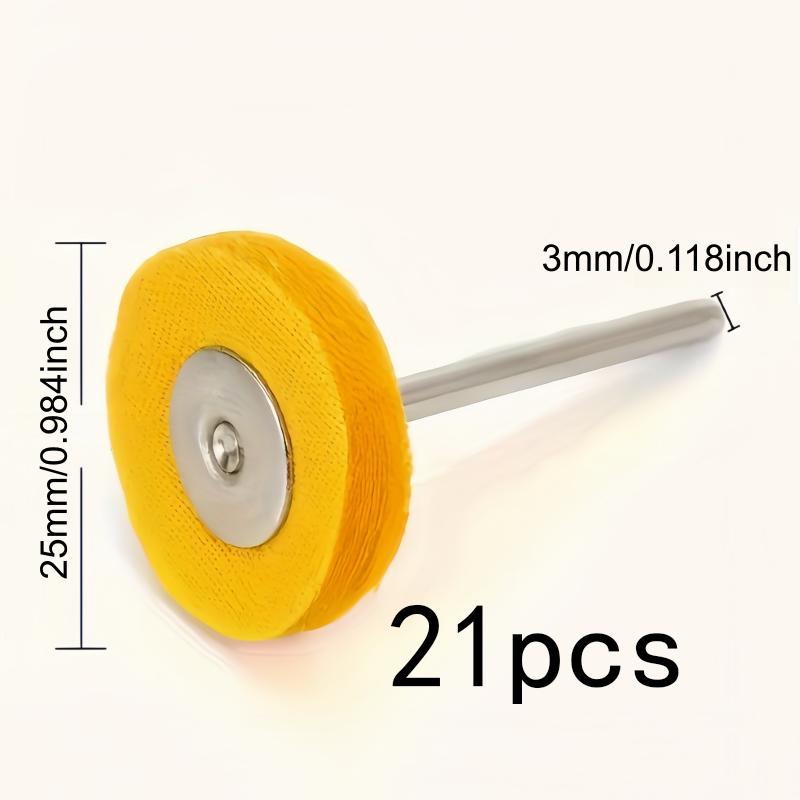 21Pcs 3mm Yellow Polishing Clo – Watch Polishing Cloth recenzja i cena