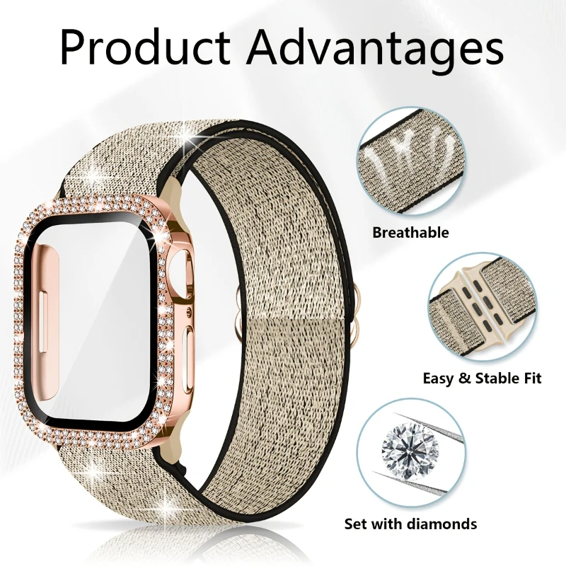 Band+Case for Apple Watch 45mm – Smartwatch Apple Watches For Women recenzja i cena