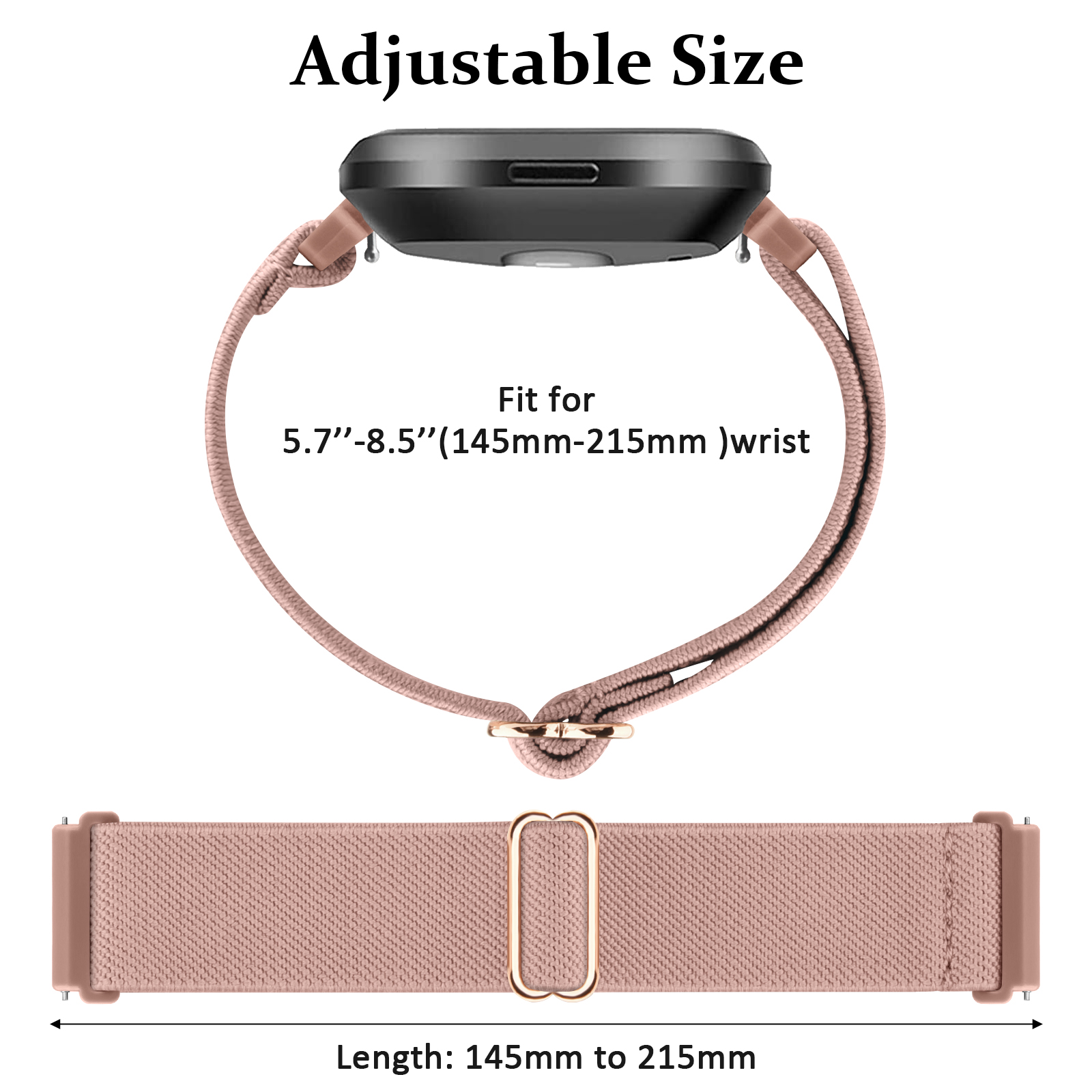 Nylon Loop Strap For Fitbit Ve – Tag Watches Smartwatch recenzja i cena