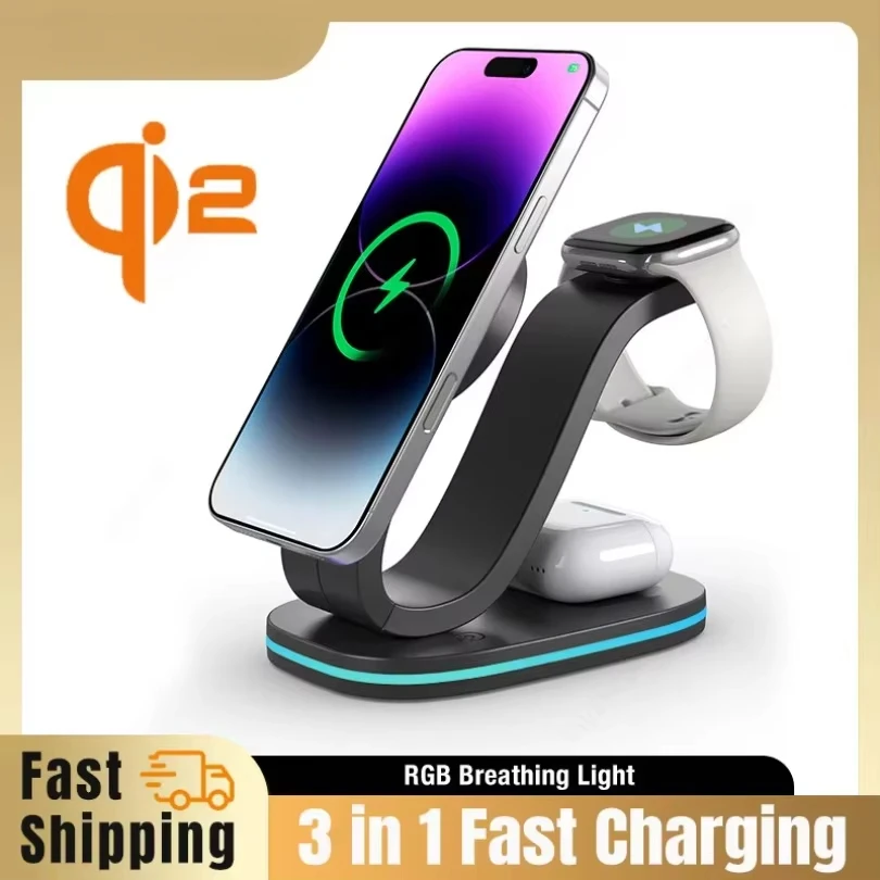 qi2 3 in 1 Magnetic Wireless C – Watch 7 Smartwatch Iphone recenzja i cena