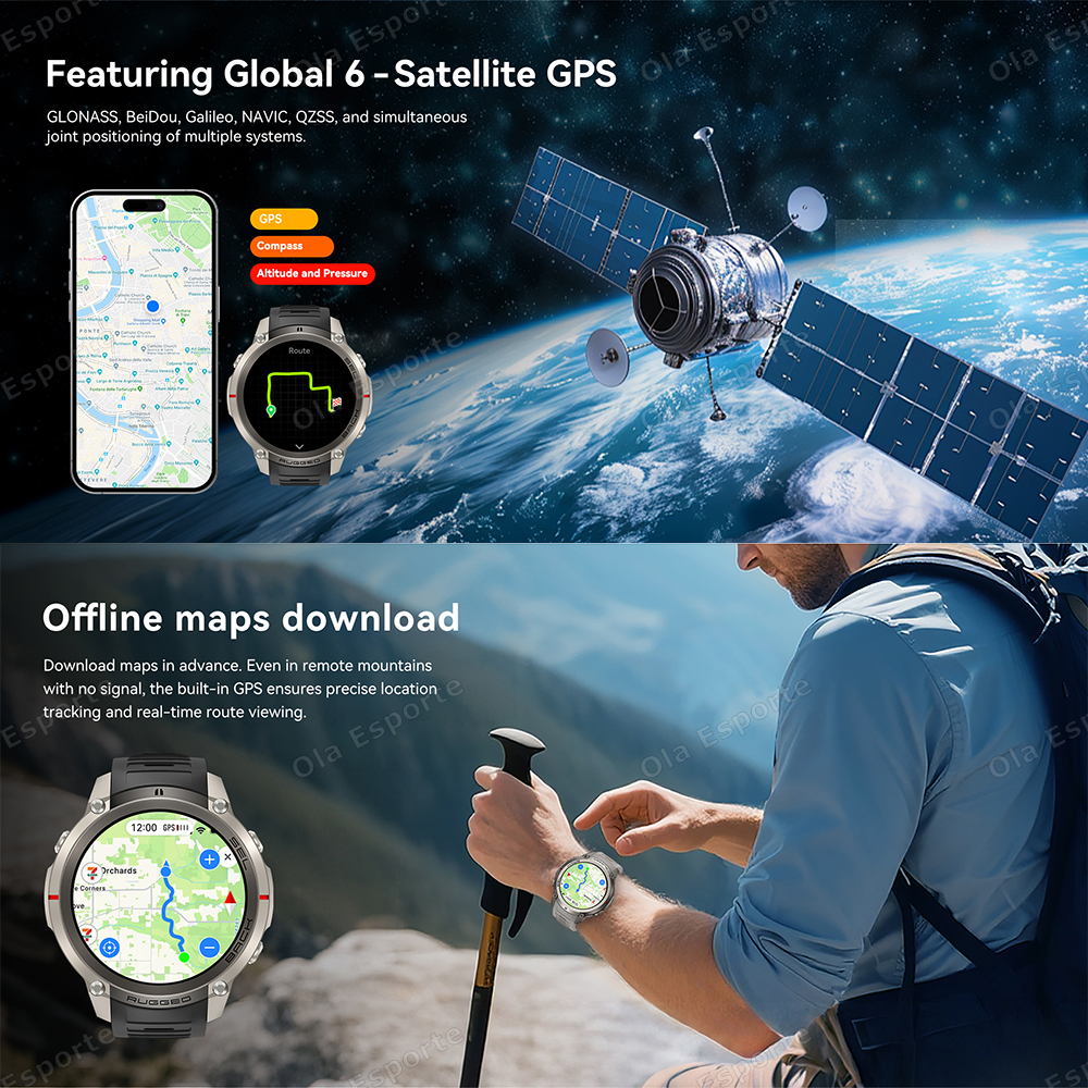 New Built-in GPS Smart Watch 5 – Smartwatch Running Watches For Men recenzja i cena