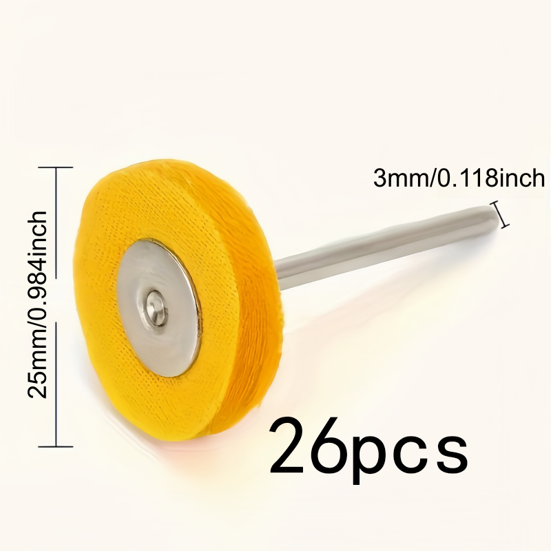 26Pcs 3mm Yellow Polishing Clo – Watch Polishing Cloth recenzja i cena