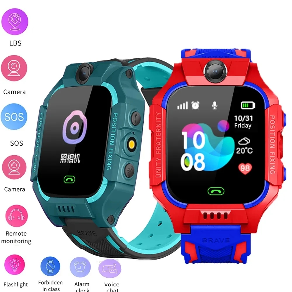 2026 New Kids Smart Watch SOS  – Smartwatch Watches For Kid Boy With Gps recenzja i cena