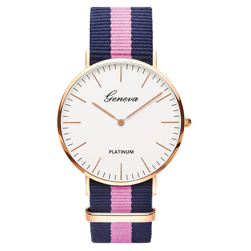 Classic Fashion Stripe Nylon B – Smartwatch Watches For Women Brands recenzja i cena
