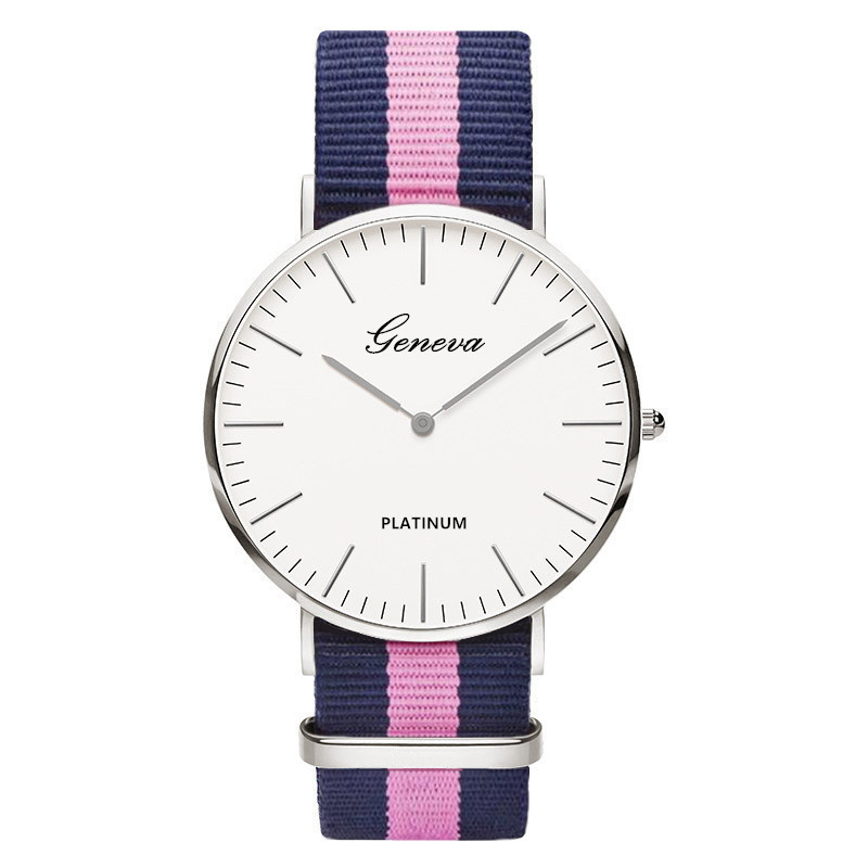 Classic Fashion Stripe Nylon B – Smartwatch Watches For Women Brands recenzja i cena
