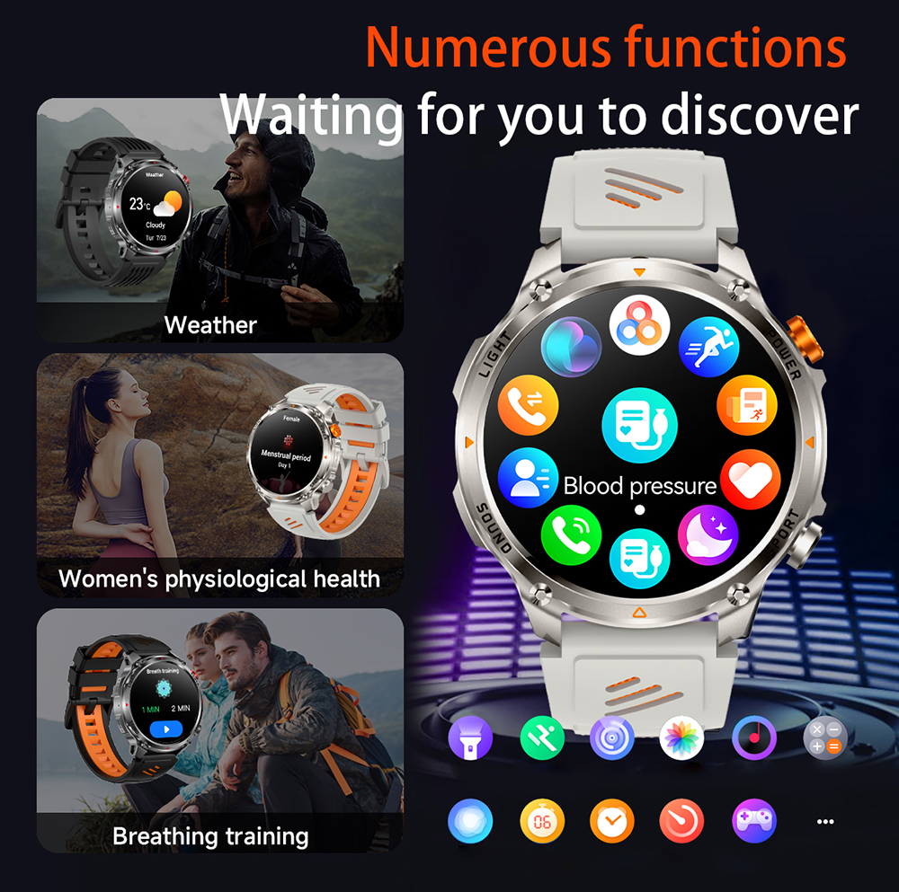 2026 New T-Rex3 Pro 1100mAh Ba – Smartwatch Running Watches For Men recenzja i cena